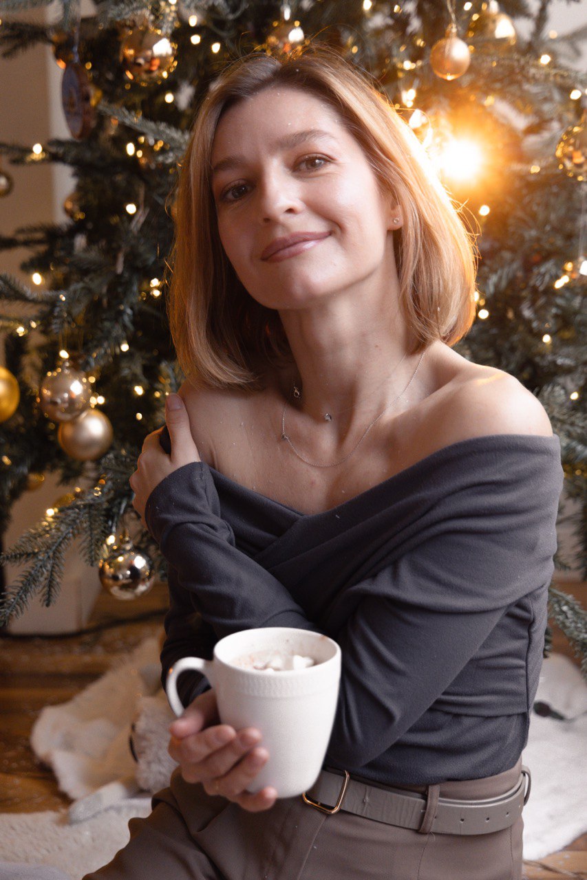 Olena Bahonovets, artist and co-founder of Two Warm Hearts